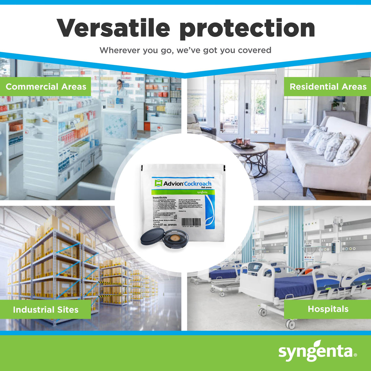 Syngenta Advion Arena bait-station open packaging; easy setup.