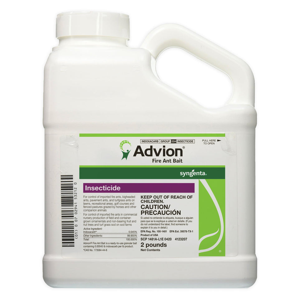 Syngenta Advion Fire Ant Bait granules for perimeter treatment and rapid colony control