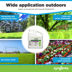 Fast-acting results for fire ant colonies in yards or patios