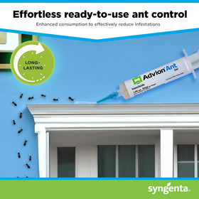 Syngenta Advion Singular Tube ant gel provides 30 g dosage for broad-spectrum ant control.