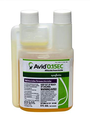 Syngenta Avid 0.15EC capable of suppressing aphids, thrips, and whiteflies on ornamentals