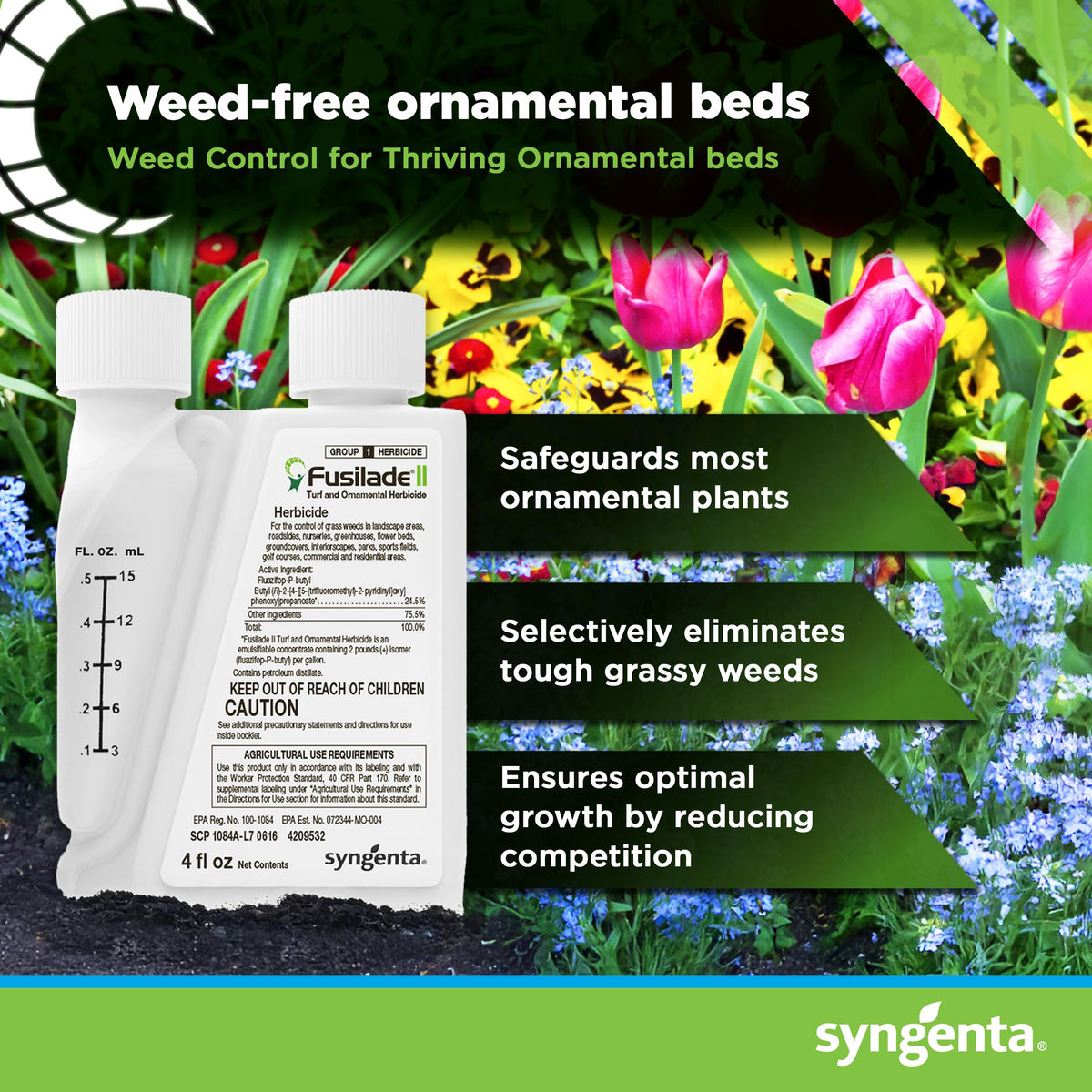 Syngenta Fusilade II rainfast drying after outdoor use.