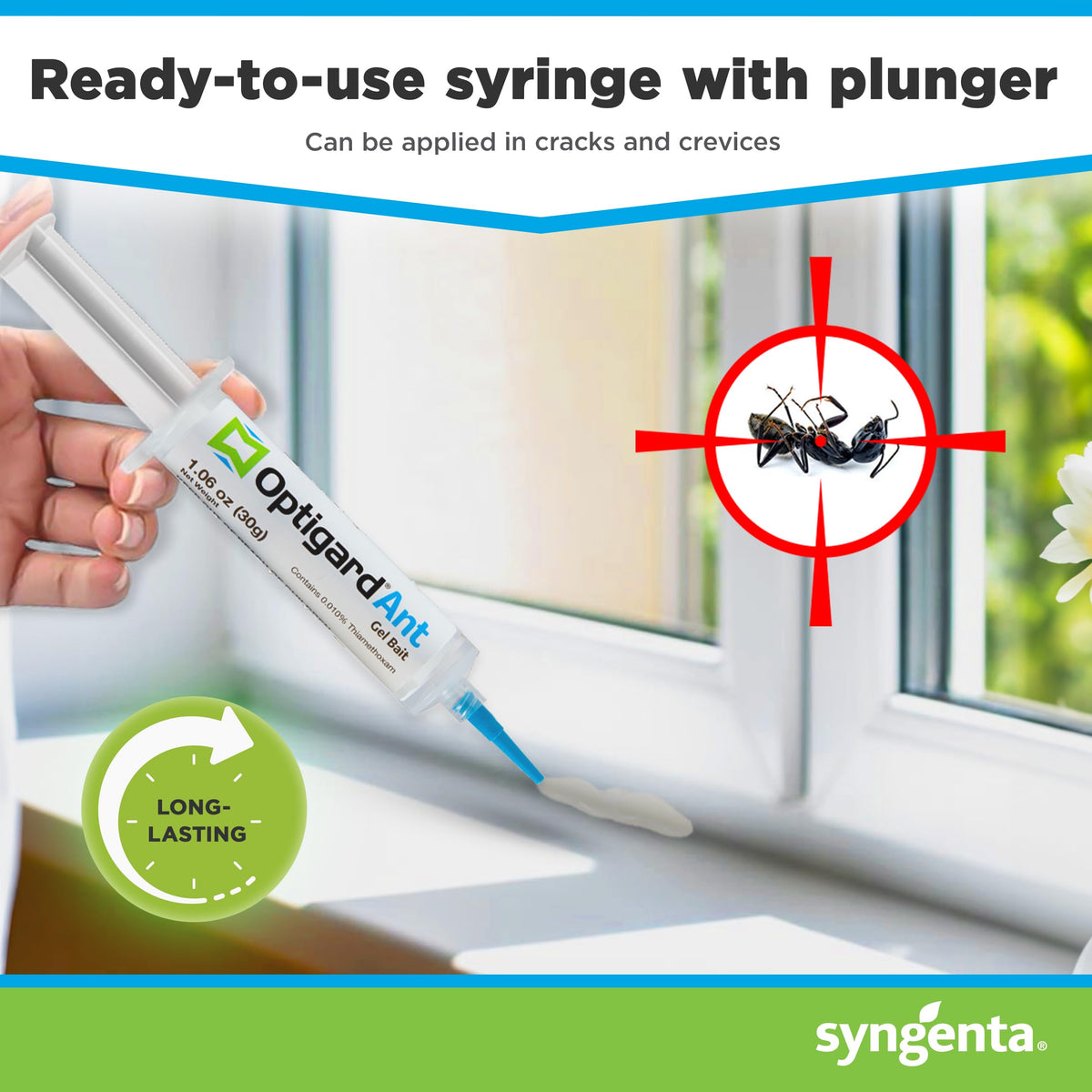 Odorless Optigard formulation suitable for indoor use