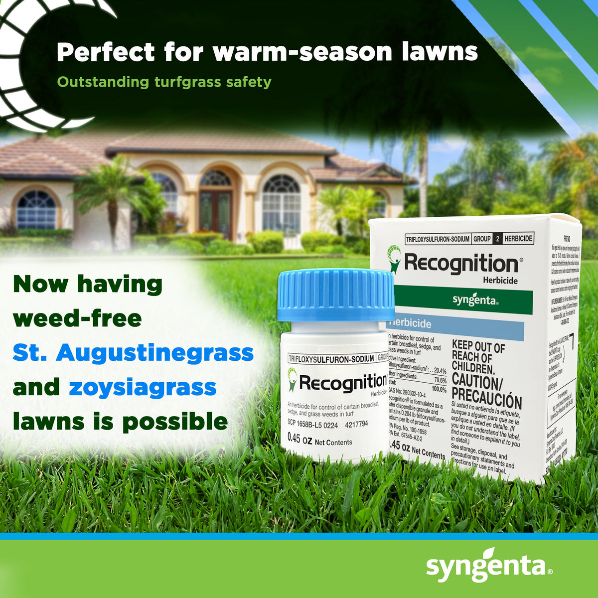 Tank mix with Turflon Ester Ultra for enhanced dollarweed control in turf