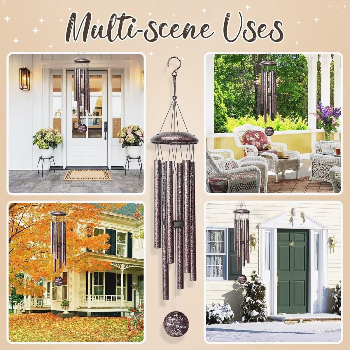 Synhonty outdoor decor for porch garden or patio