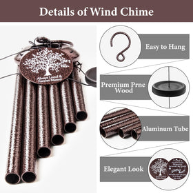 Synhonty soothing melody wind chimes creating calm outdoor atmosphere