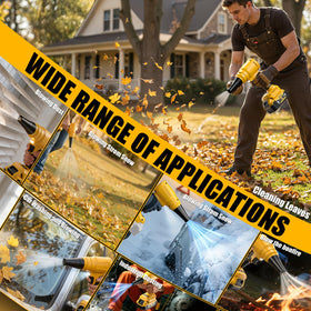 Synxiter three-nozzle system adapts to dusting, drying, and debris blowing.