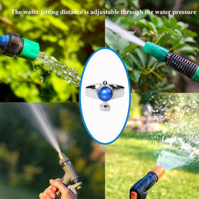 SYOOY small yard sprinkler demonstrates broad coverage for compact spaces