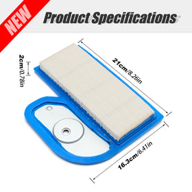 SYOWADA air filter close-up showing durable media for reliable airflow