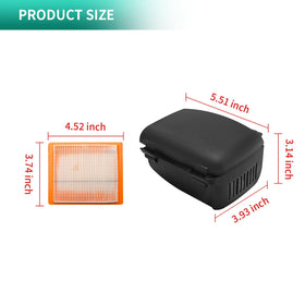 SYOWADA base air cleaner assembly shown for reliable airflow pathway.