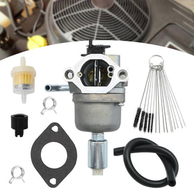 SYOWADA carburetor packaging includes gasket, filter, line, and clamps