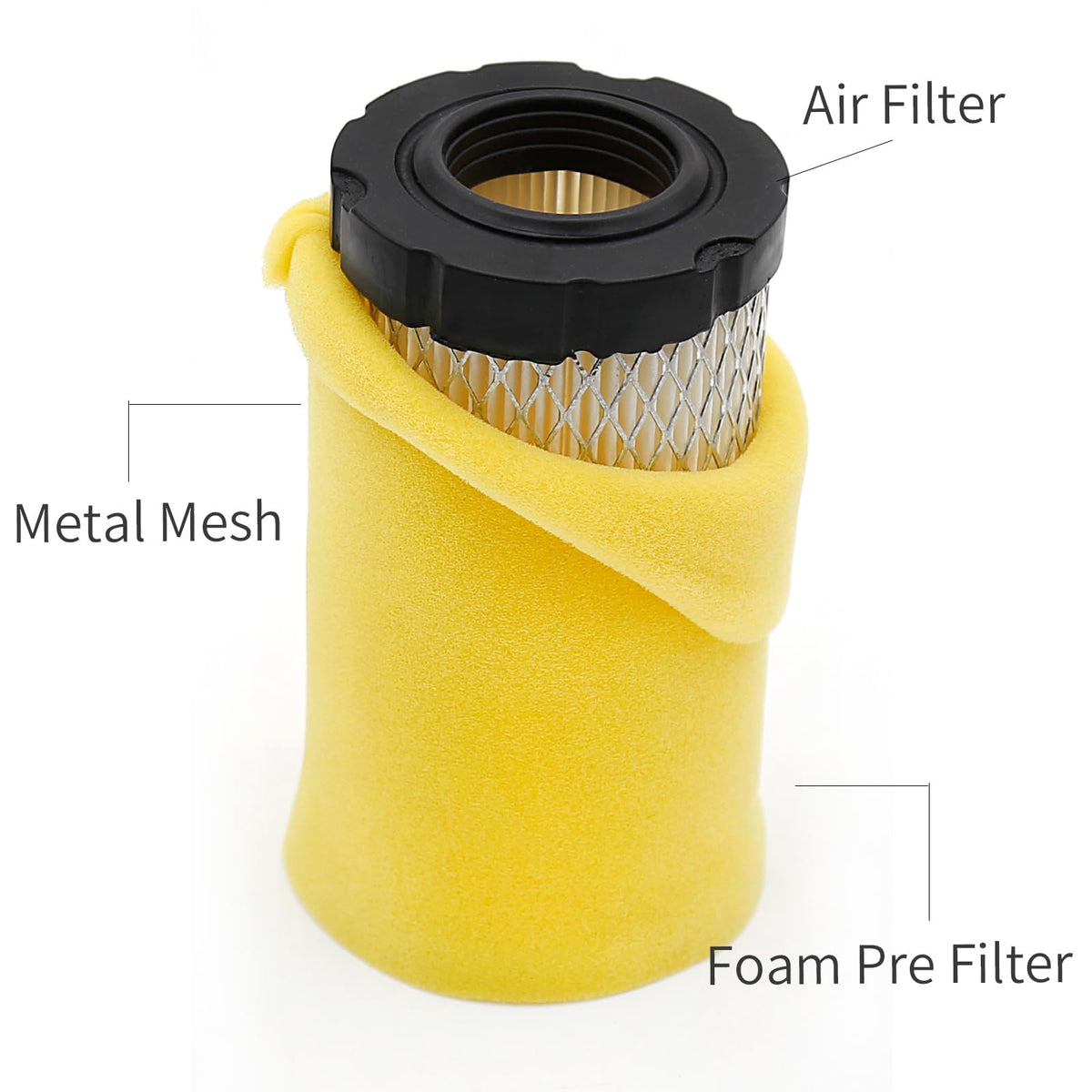 SYOWADA oil filter for Briggs Stratton keeps lubrication clean and efficient.