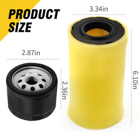 SYOWADA pre-filter for Craftsman YT3000 reduces debris intake during mowing.