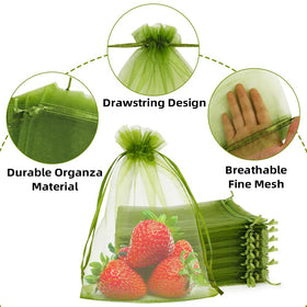 SythorYang breathable mesh bag protects fruit while allowing airflow