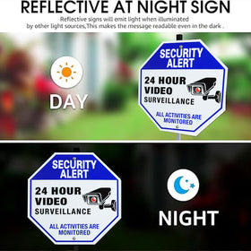 SZhuiyun reflective lettering improves visibility in low light.