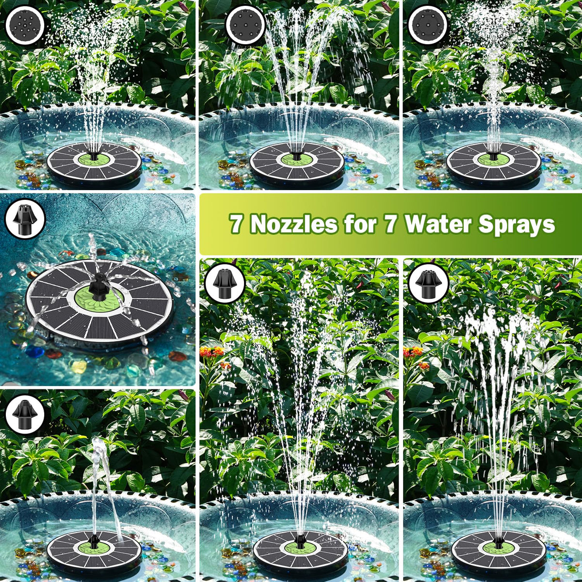 SZMP anti-drift design centers the pump to minimize splashes and refills