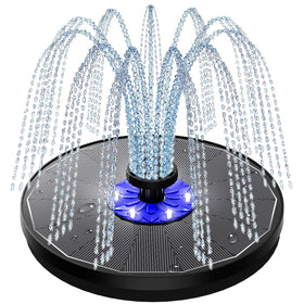 SZMP fountain supports backyard birds by providing water during sunny days.