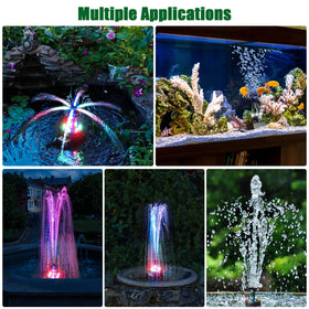 SZMP fountain with long 16.4 ft cord for versatile placement indoors or outdoors