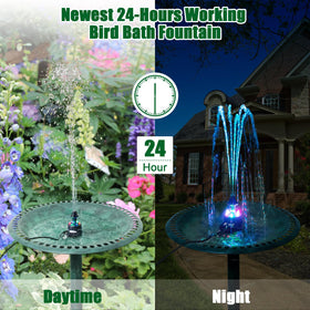 SZMP fountain with flow control valve for adjustable water height