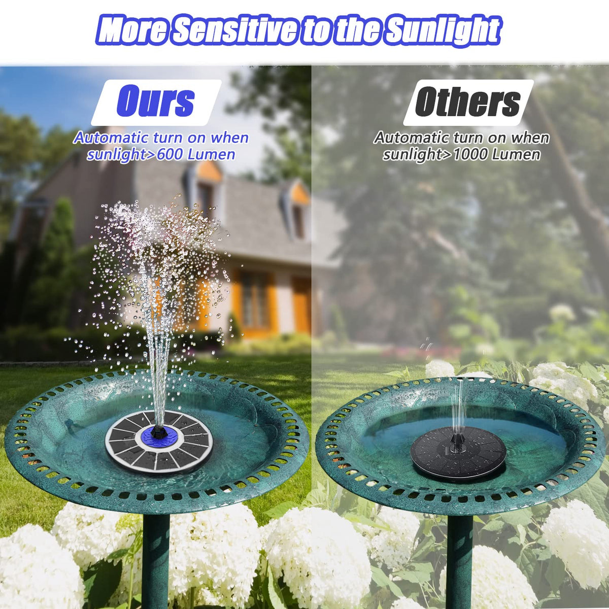 SZMP pipe system demonstrates spill-resistant, stable fountain design.