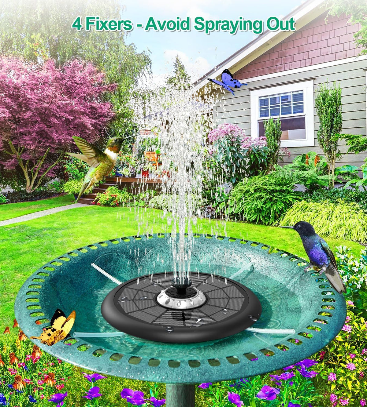SZMP seven-nozzle system offers customizable water patterns to suit any mood.