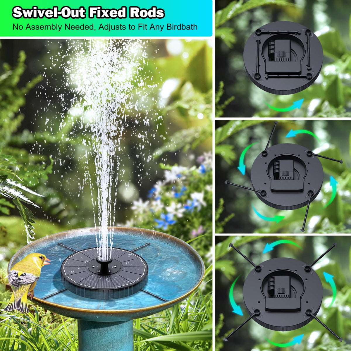 SZMP seven nozzles offer diverse sprays for varied displays