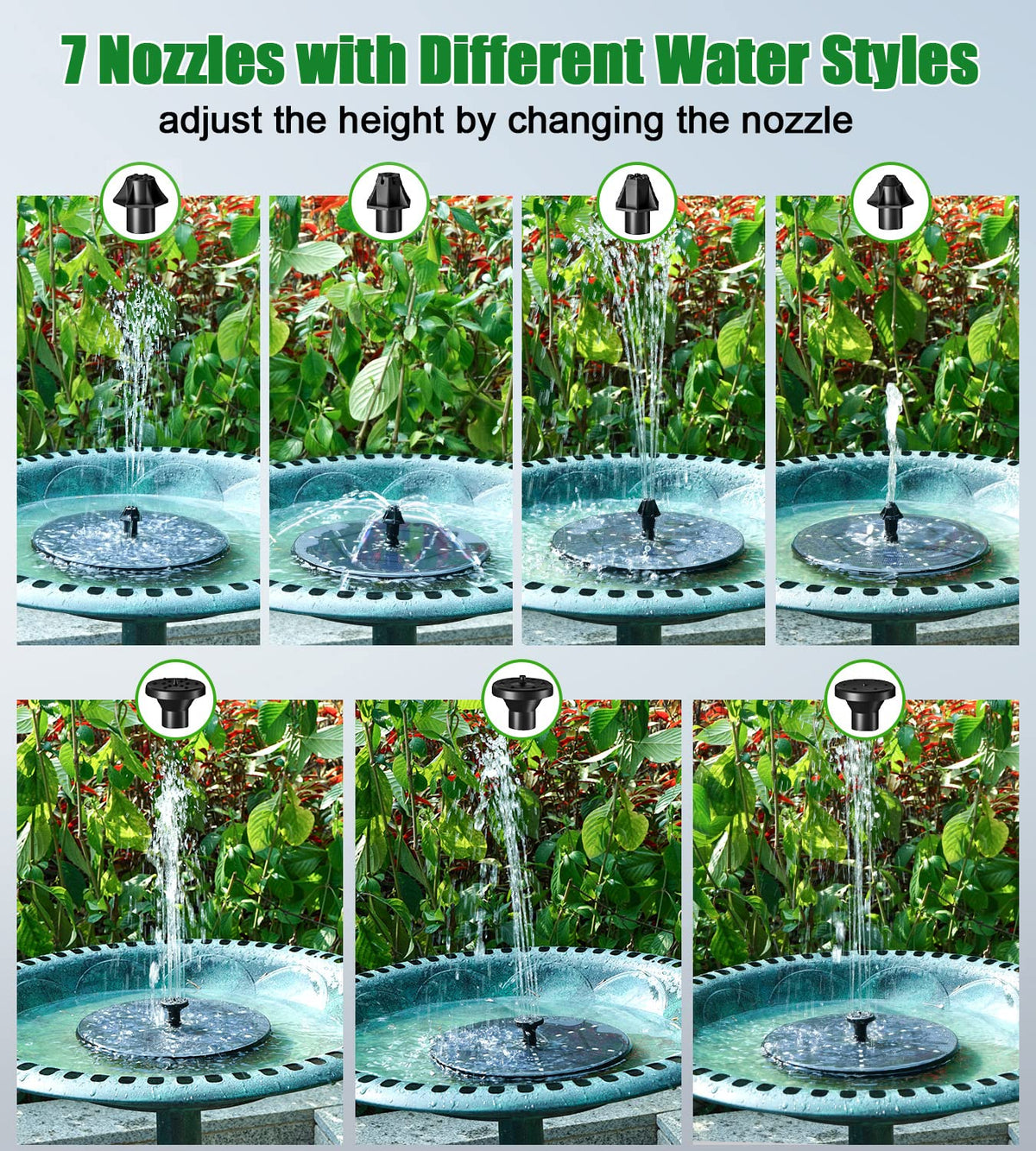 SZMP fountain eco-friendly solar-powered outdoor decoration for garden spaces.