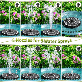 SZMP Eight-nozzle system offers multiple spray patterns for your garden.
