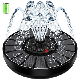 SZMP Solar Fountain glass panel close-up shows fast energy absorption and durability
