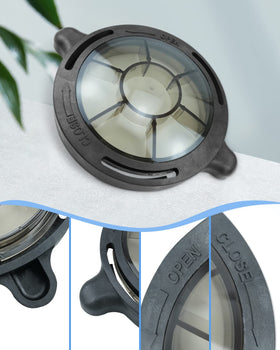 SZRKRLA easy install pool pump lid avoids overtightening during setup.