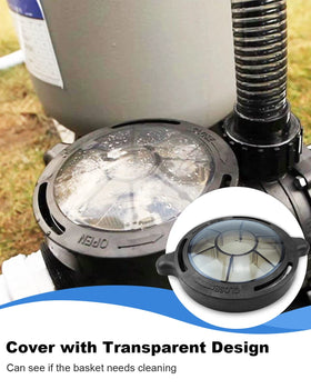 SZRKRLA clear view lid lets you inspect the basket quickly.