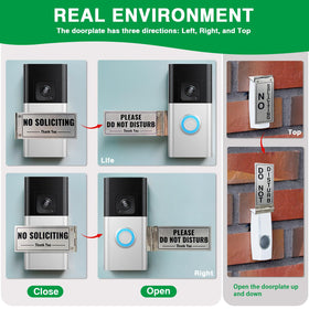 SZTGR gift-ready doorbell cover; ideal for busy homes and offices.