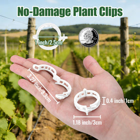 SZUAH versatile garden clips for stakes nets cages or trellises indoor and outdoor