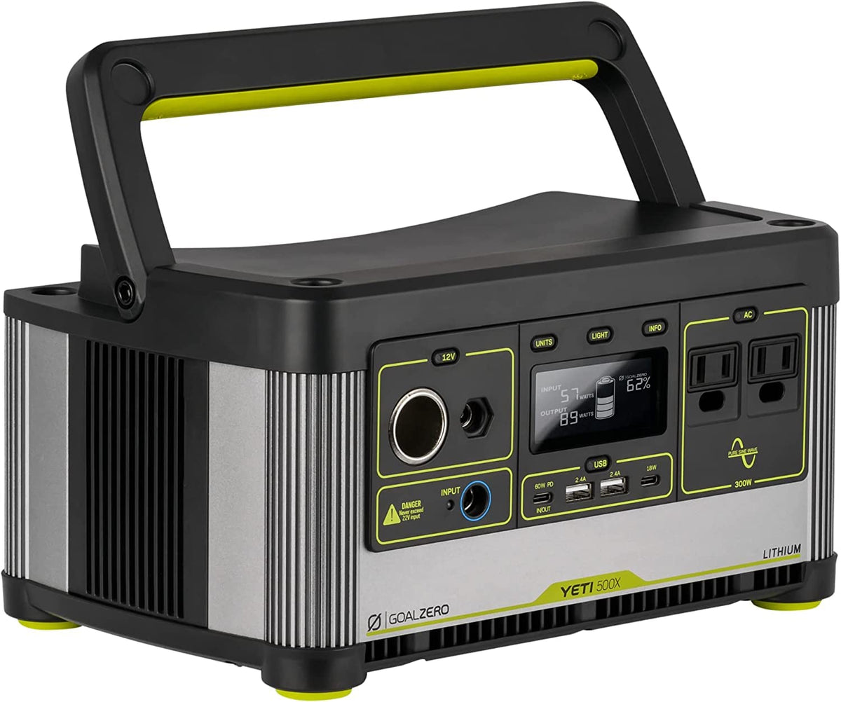T POWER 16V charger charging Yeti 1000 for RV adventures