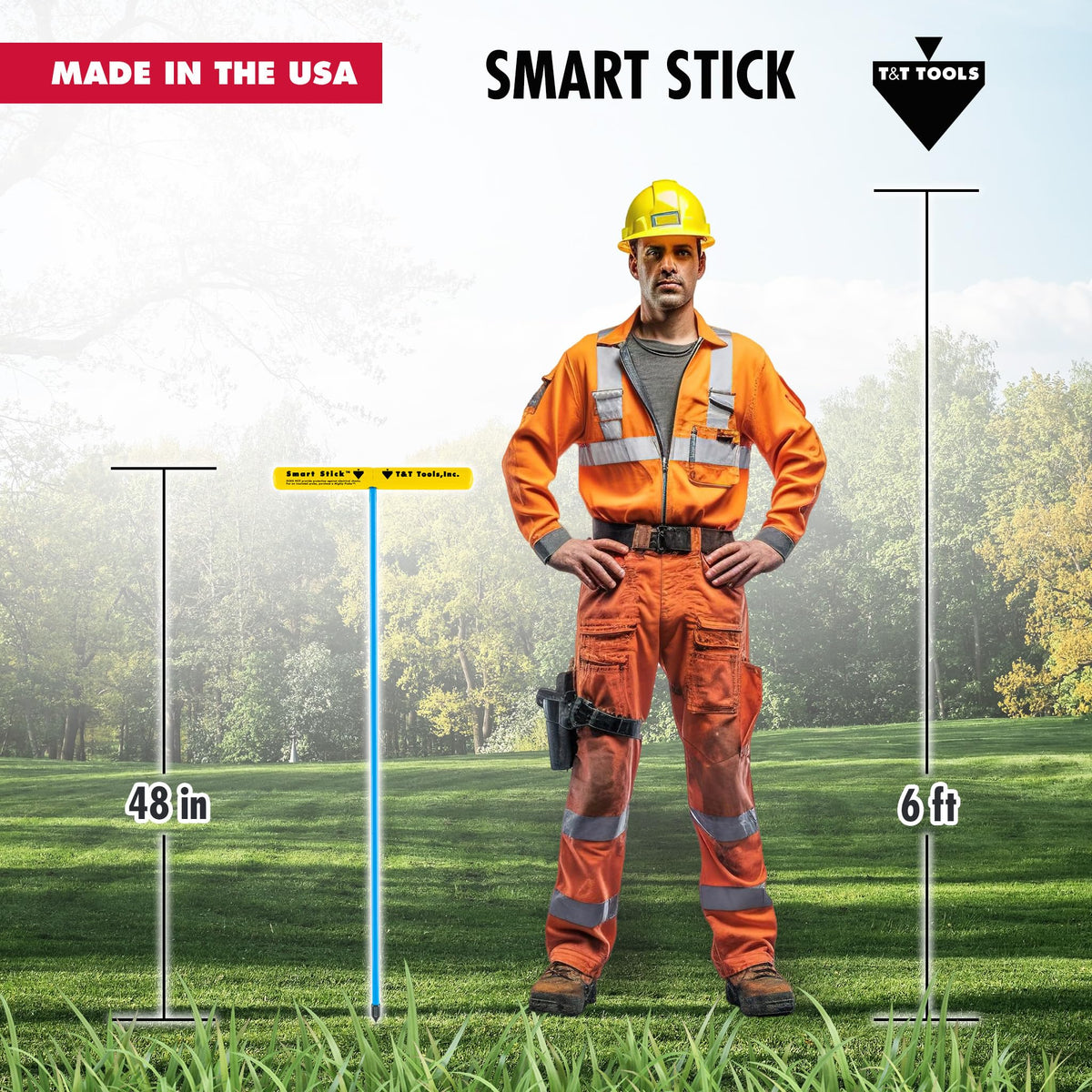 T&T Tools plumbing landscaping multiuse probe for versatile maintenance tasks.