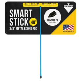 T&T Tools 48-inch Smart Stick steel probe for locating buried utilities in plumbing and landscaping.