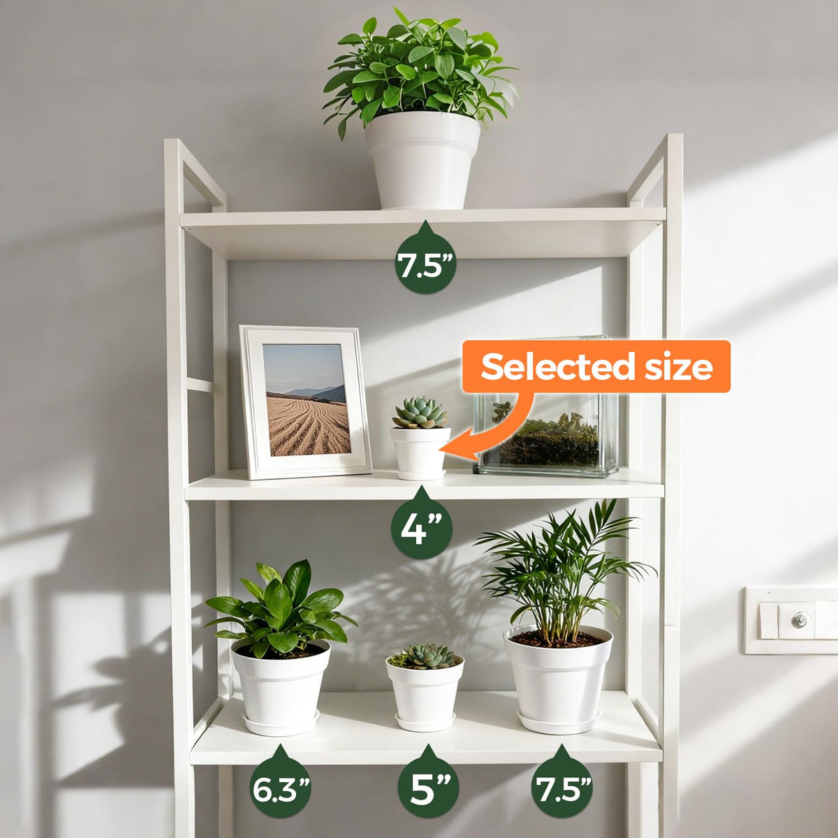 T4U 18-pack plant pot bulk set ideal for home, classroom, or gifting.