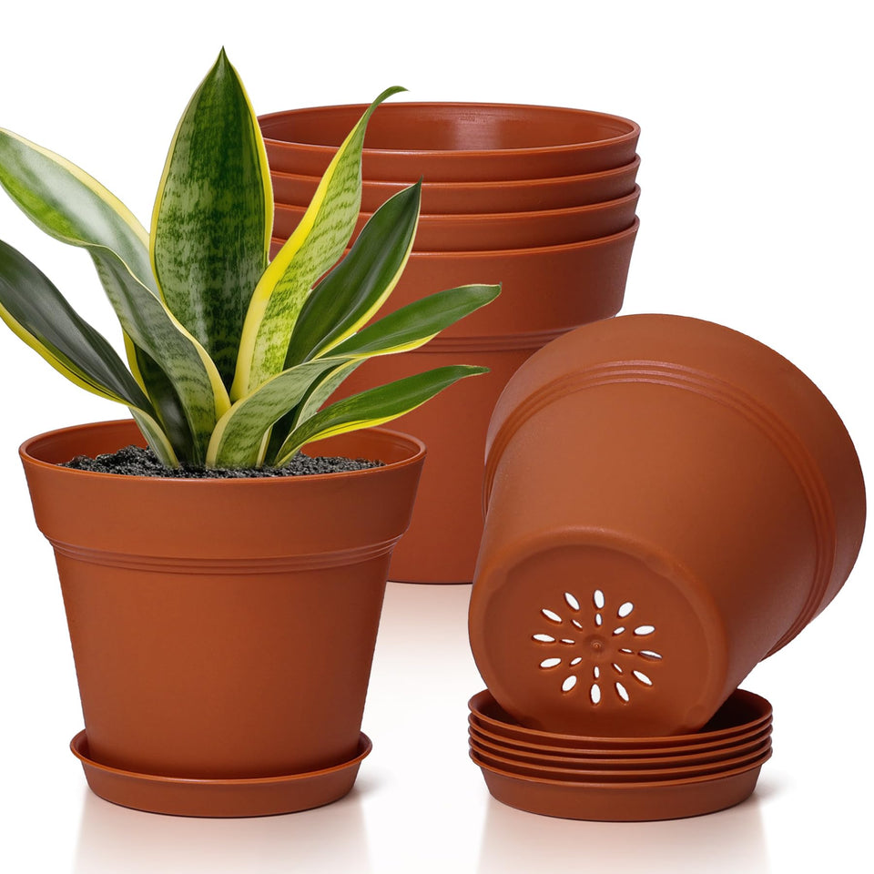T4U 7.5-inch pot set front view with a sleek matte finish for modern décor
