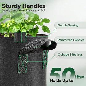 T4U air root pruning bag helps prevent root circling for better growth