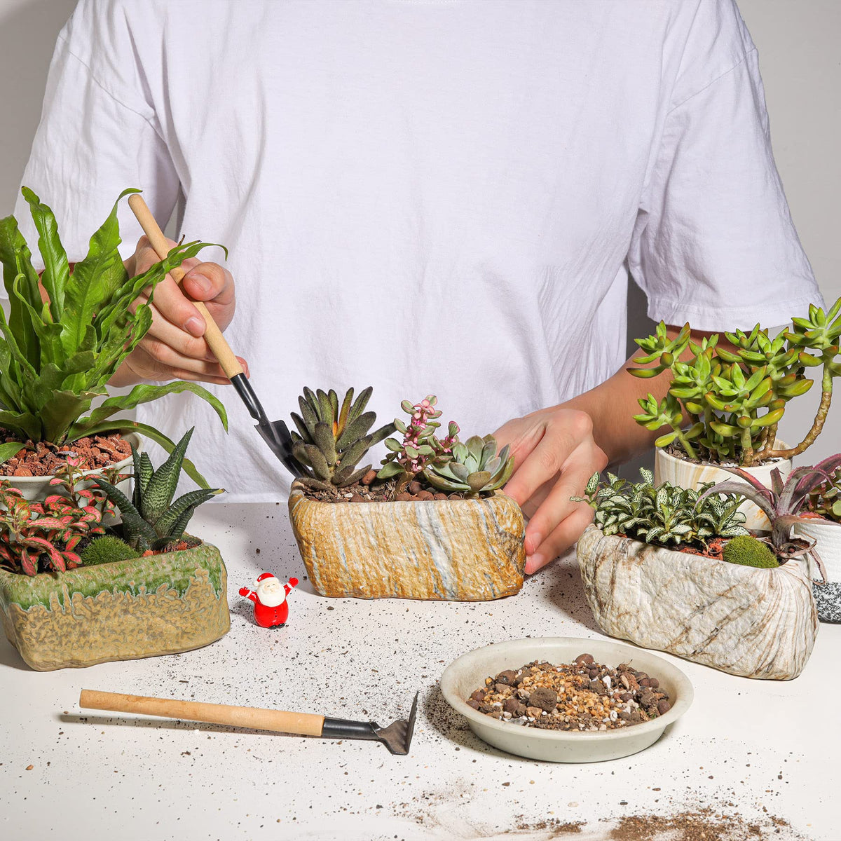 T4U pot features a drainage hole to support healthy, well-drained plants