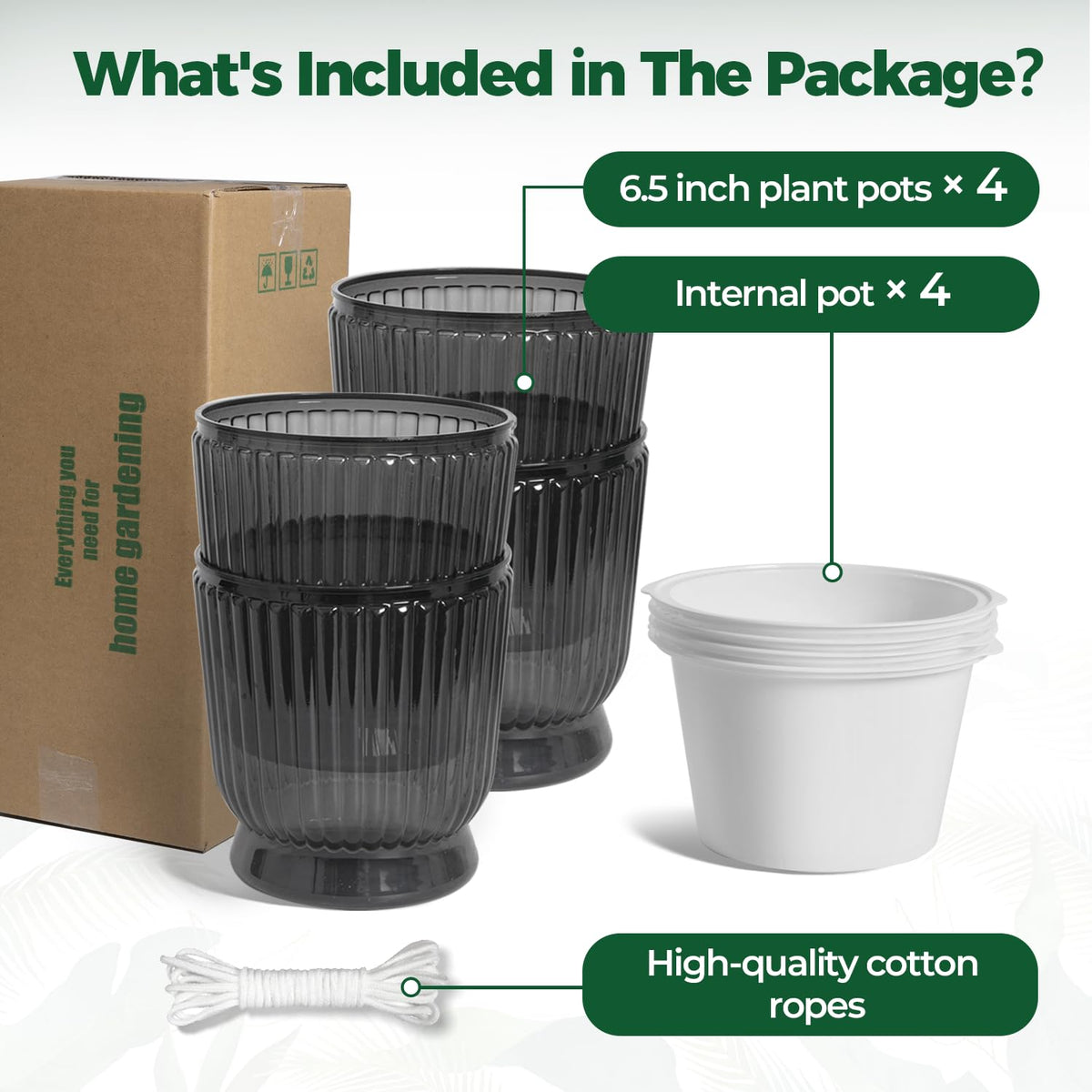 T4U durable non-toxic materials keep plants safe and packaging eco-friendly.