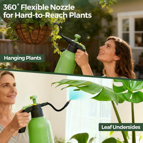 T4U sprayer with adjustable spray patterns for mist or direct streams