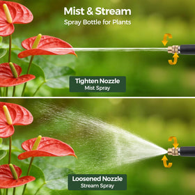 T4U nozzle assembly allows quick switching between mist and stream for precision