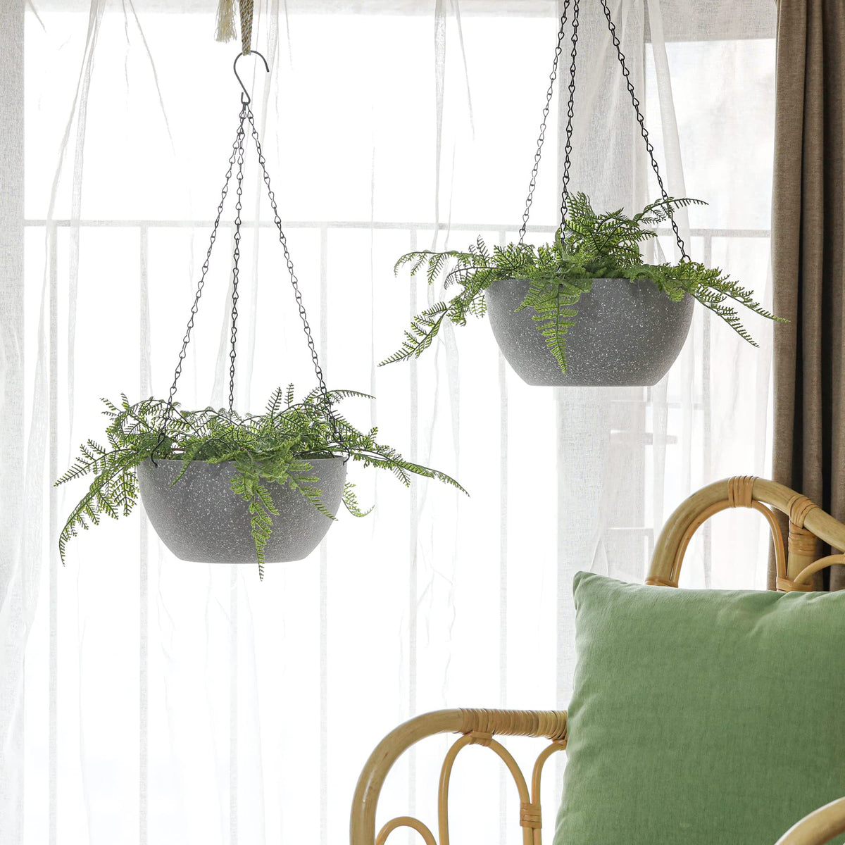 T4U 12-inch planter designed for kitchen window herbs.