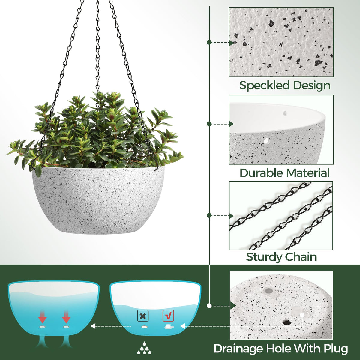 T4U indoor-outdoor plant pot designed for versatile placement.