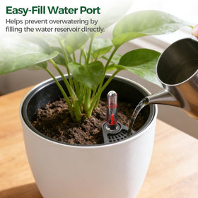 T4U leak-proof outer pot design keeps surfaces clean and dry.
