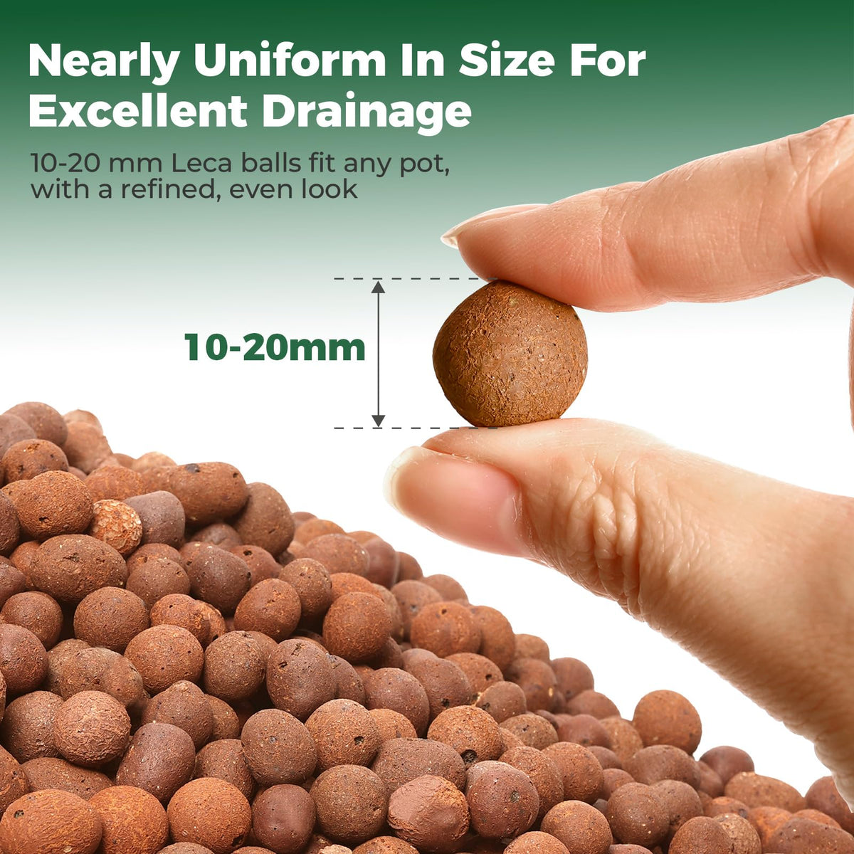 T4U Leca pebbles are a natural, reusable material for versatile growing media