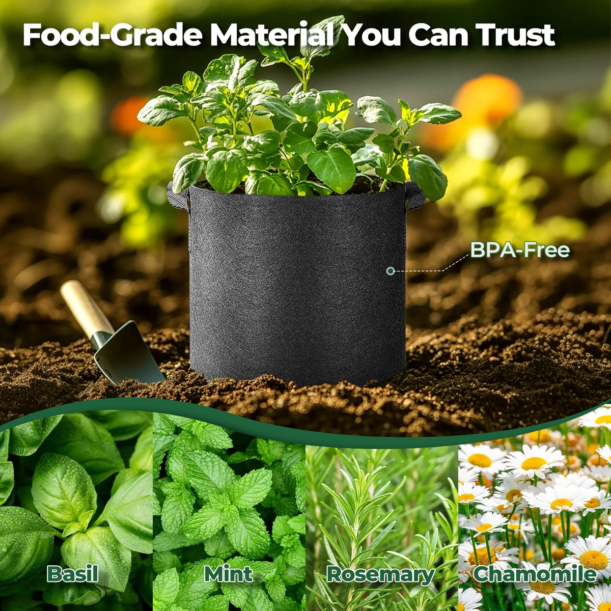 T4U breathable fabric supports year-round growth by balancing warmth and airflow.
