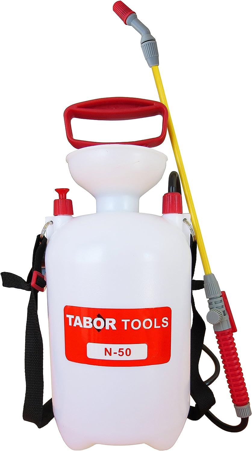 TABOR TOOLS 1.3-gallon sprayer exterior for portable lawn care