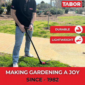 TABOR TOOLS GS01A durable steel handle for lasting garden use.